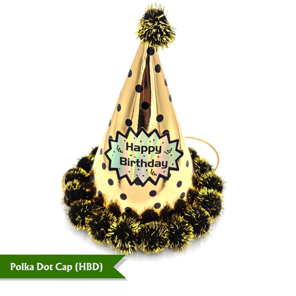 Happy Birthday Polka Dot Cap