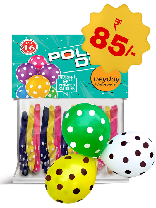 Polka Dot Theme Balloons