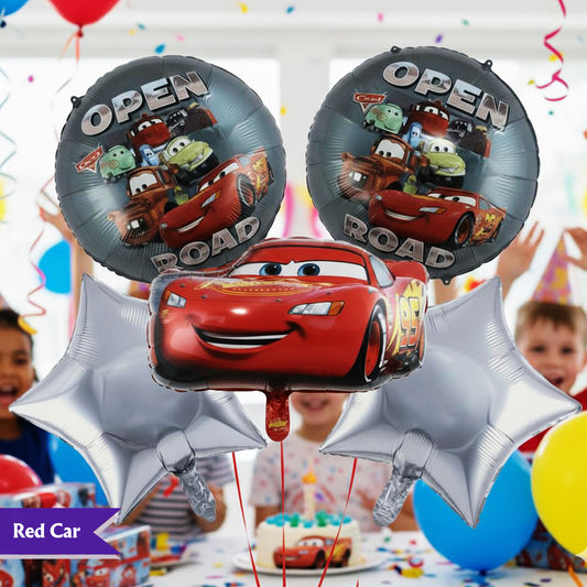 Lightning MC Queen(Red Car) - 5PCS Combo
