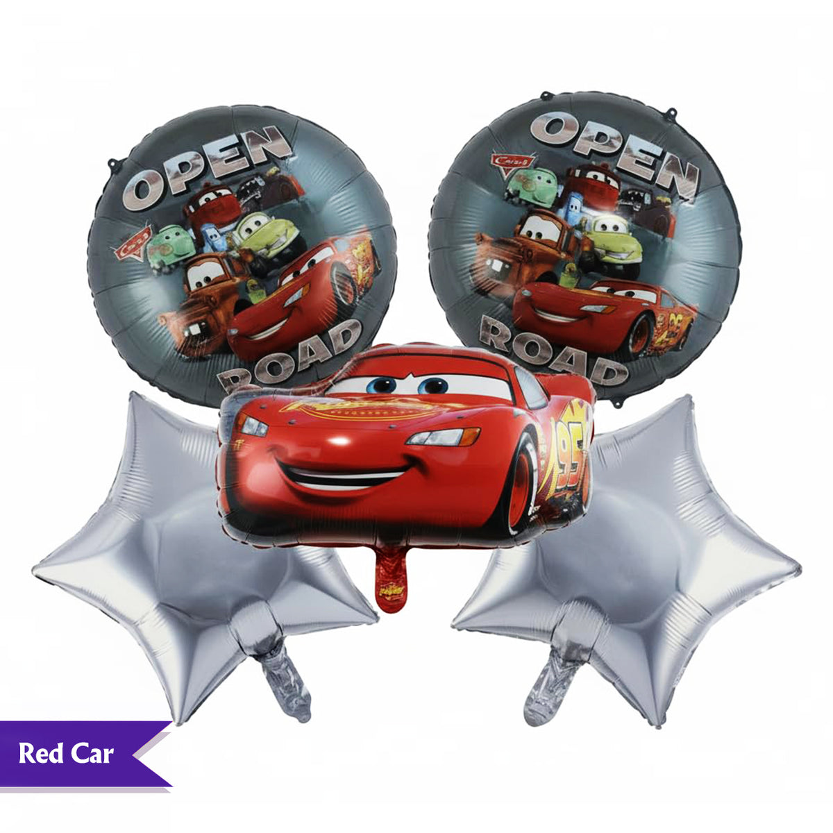 Lightning MC Queen(Red Car) - 5PCS Combo